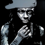 Portret 'Lil Wayne' Portret 'Lil Wayne'