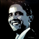 Portret Barack Obama Portret Barack Obama