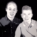 Portret Jeffrey en Rick Portret Jeffrey en Rick