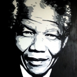 Portret Nelson Mandela Portret Nelson Mandela