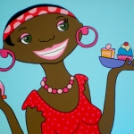 Cupcakes uitdelen Cupcakes uitdelen