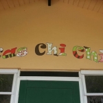 Muurschildering Cas Chi Chi Muurschildering Cas Chi Chi
