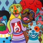 De honden bij de kapsalon De honden bij de kapsalon