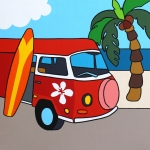Hippie bus vw. Hippie bus vw.