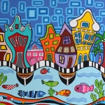 Punda, Willemstad, Handelskade, Pontjesbrug, Curacao Punda, Willemstad, Handelskade, Pontjesbrug, Curacao