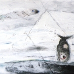 Landschap met vissen Landschap met vissen