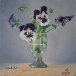 Stilleven met viooltjes Stilleven met viooltjes