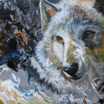 Witte wolf Witte wolf