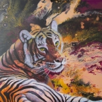 Purple tiger Purple tiger