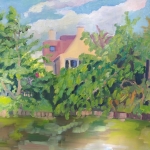 Beatrixpark, het gele huis Beatrixpark, het gele huis
