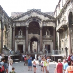 Peristil, Split, Croatia Peristil, Split, Croatia