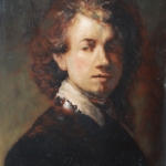 kopie zelfportret Rembrandt kopie zelfportret Rembrandt