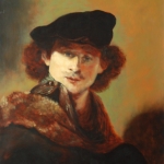 kopie zelfportret Rembrandt kopie zelfportret Rembrandt