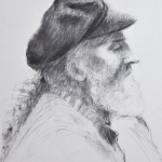 man met baard en pet man met baard en pet
