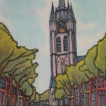 Oude kerk Delft Oude kerk Delft