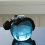 beeld brons en glas beeld brons en glas