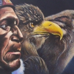 Indian, Eagle and Wolf Indian, Eagle and Wolf
