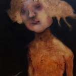 The old doll can't feed the bird The old doll can't feed the bird