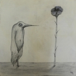 Bird and flower Bird and flower