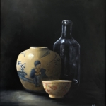 Stilleven met chinese pot Stilleven met chinese pot