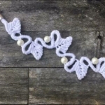 Armband geknoopt leaves Armband geknoopt leaves