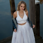 Two-piece dress Guinevere en Indra Two-piece dress Guinevere en Indra