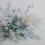 Boeket met eucalyptus Boeket met eucalyptus