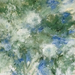 Blowing Wishes – abstract bloemenschilderij met luchtige beweging Blowing Wishes – abstract bloemenschilderij met luchtige beweging