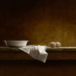 3 Eggs on a Table 3 Eggs on a Table