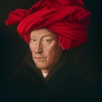 Man met Rode Tulband - Jan Van Eyck door mvc Man met Rode Tulband - Jan Van Eyck door mvc