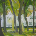 landschap met huis landschap met huis