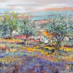 Purple fields Purple fields
