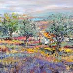 Purple fields Purple fields