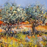 Wild flowers near the olive trees - 1 Wild flowers near the olive trees - 1