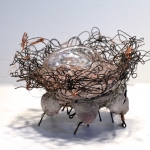 Fragile Nest of glass