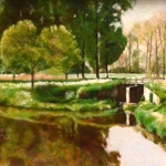 Sluisje bij de Mark in Belgie Sluisje bij de Mark in Belgie