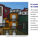 Kunstkaart O sentimento da cidade Kunstkaart O sentimento da cidade