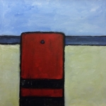 Compositie in rood Compositie in rood