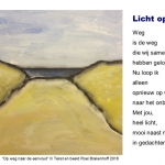 Kunstkaart Licht op weg Kunstkaart Licht op weg