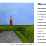 Kunstkaart Stoppen Kunstkaart Stoppen