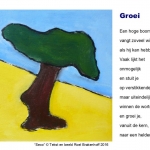 Kunstkaart Groei Kunstkaart Groei