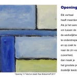 Kunstkaart Opening Kunstkaart Opening