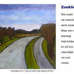 Kunstkaart Zoeklicht Kunstkaart Zoeklicht
