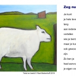 Kunstkaart Zeg nu zelf Kunstkaart Zeg nu zelf
