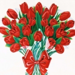 Bos tulpen 218 Bos tulpen 218