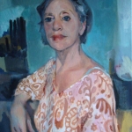 vrouw in blouse vrouw in blouse