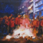 Around the fire Around the fire