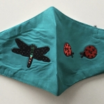 Green-blue ladybug & Dragonfly Green-blue ladybug & Dragonfly