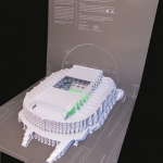 Stockholm Arena rechterkant. Stockholm Arena rechterkant.
