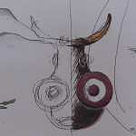 de man, de stier en de schietschijf de man, de stier en de schietschijf